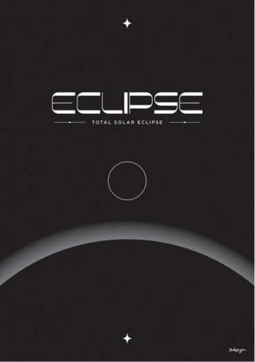 Eclipse Carte postale (x25)