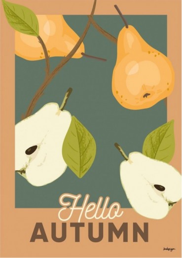 Hello Autumn Carte postale...