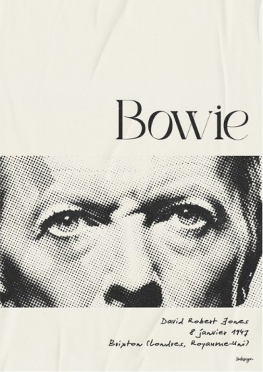 Bowie Carte postale (x25)