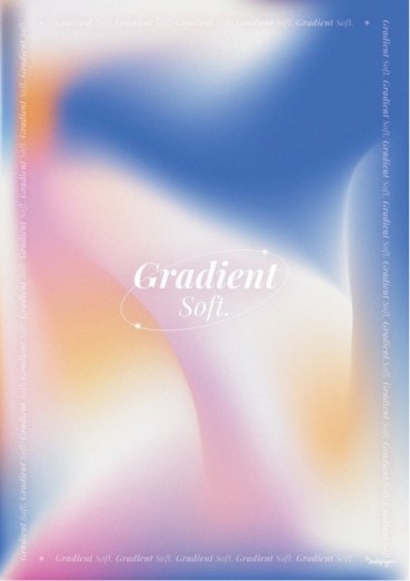 Gradient soft Carte de vœux...