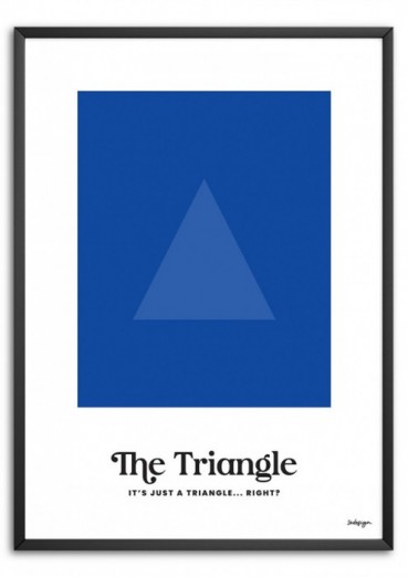 The triangle Affiche