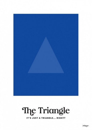 The triangle Affiche