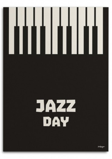 Jazz day Toile