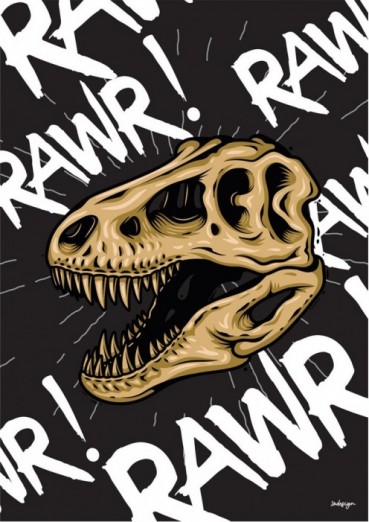 Rawr ! Carte de vœux (x25)