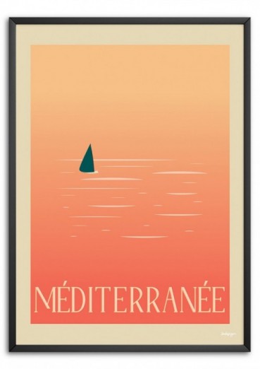 Méditerranée Affiche